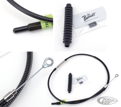 Clutch cable black BT87 L=55" (DE)