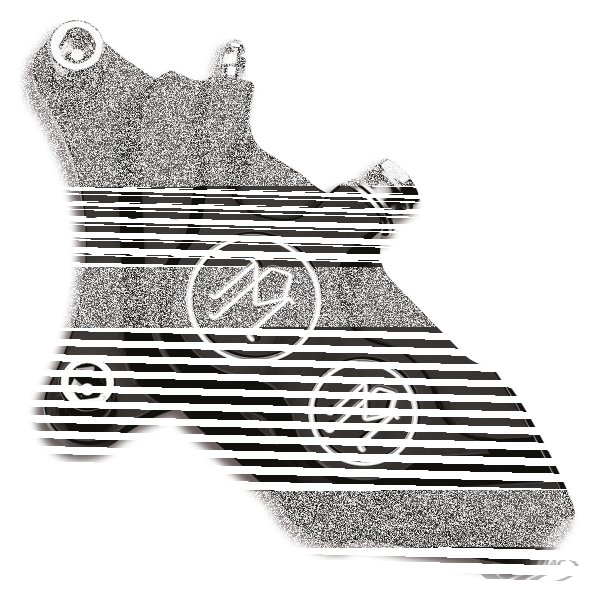 PM 137x4B Left Caliper pol 11.5" 00-up (DE)