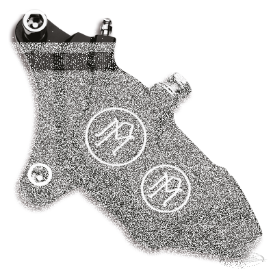 PM 137x4B Left Caliper pol 11.5" 00-up (DE)