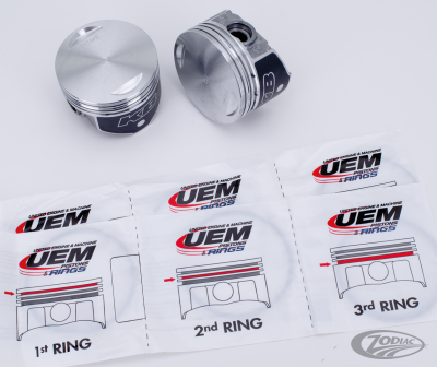 KB Piston set 8.8:1 +.020 TC 88cid