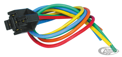 Socket assembly for starter relay (DE)