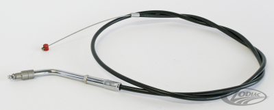 Throttle cable black L=37" 135deg (DE)