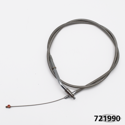 Throttle cable braided XL96 LN=40" 135¬ (DE)