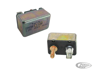 Dual output circuit breaker assy 40 Amp.