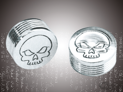 Allen Bolt cap 3/8" Flame design (DE)