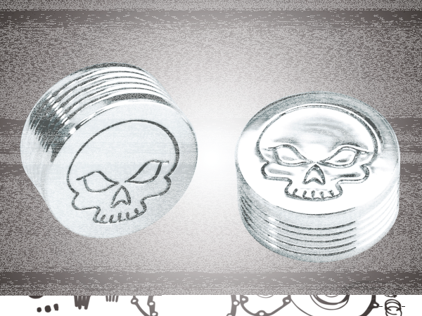 Buttonhead Bolt cap 1/4" Maltese cross (DE)