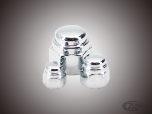 10Pck 1/4-24 Flat Top Acorn Nut (DE)