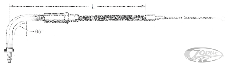 Barnett Black BT76 LN=44" 90Ý throttle (DE)