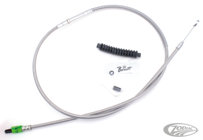 Braided Clear Coated clutch cable std FX (DE)