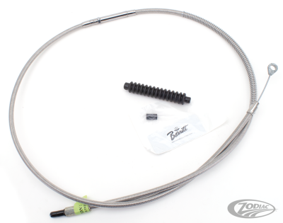 Clutch cable Clear Coated BT87-06 L=69" (DE)