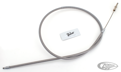 Braided Clear Coated clutch cable L=57" (DE)