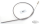 Braided Clear Coated clutch cable L=57" (DE)