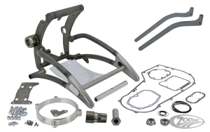 Curved swingarm kit Softail 2000/2006 (DE)