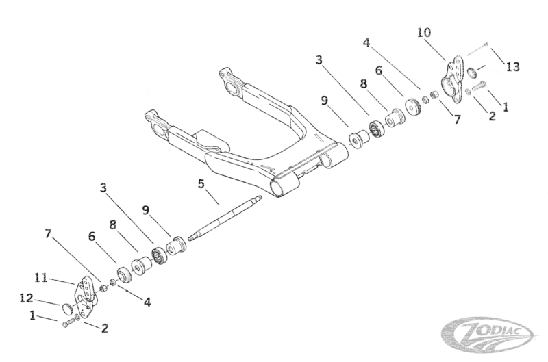 GHDP PIVOT SHAFT (DE)