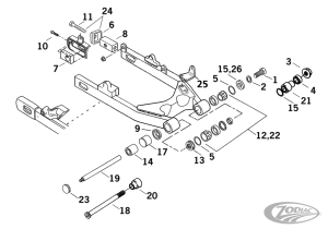 10pck GHDP HOLEPLUG SWINGARM FXD S (DE)