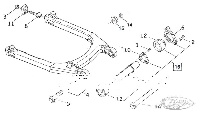 2pck GHDP NUT, FLANGE LOCKING, 5/ (DE)