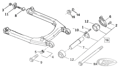 GHDP AXLE ADJUSTER, REAR (DE)