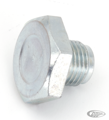 Drain plug 1/2"-20x7/8" hex zinc