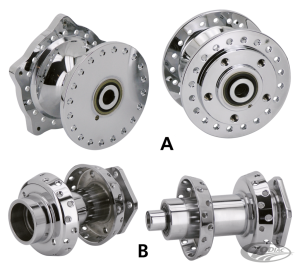 INOX spoke set 21" DC rim w/spool hub