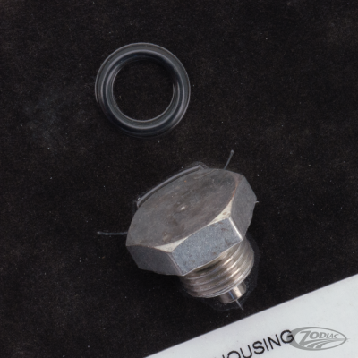 Drain plug, magnetic 1/2"-20x5/16" wpltd (DE)