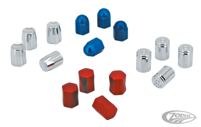 4Pck Recessed Design Valve Stem Cap Chr (DE)