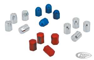 4Pck Recessed Design Valve Stem Cap Chr (DE)