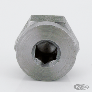 Thundermax straight 18mm weld bung+cap (DE)