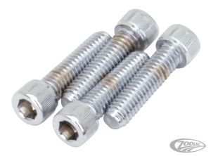 Chrome allen head screws h.bar clamp mnt