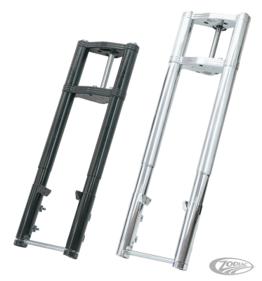 Black Anodized Bubba fork legs 8" o.s.