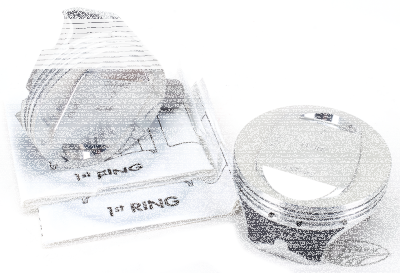 KB Forged pistons 4.005" bore TC07-17 SE (DE)
