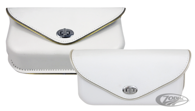 Windshield Pouch White/Silv Trim FL60-84 (DE)