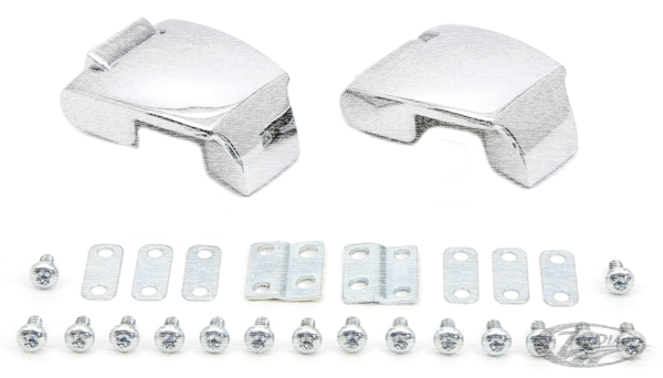 Tour-Pak DeLuxe Chrome Hinge Kit FL87-13 (DE)
