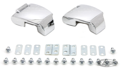 Tour-Pak DeLuxe Chrome Hinge Kit FL87-13 (DE)