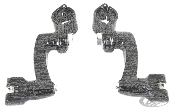 Highway Bar Peg Mounts Black (DE)