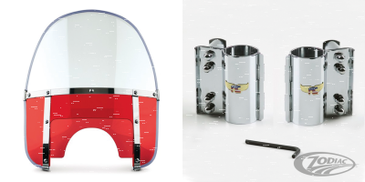 Beaded H-Duty kit round top/red lowers (DE)