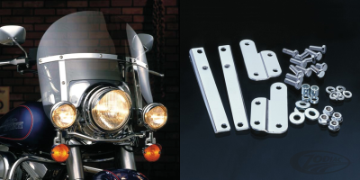 Chopped H-Duty kit clear FLHS77-93 (DE)