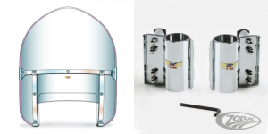 41mm BdHyDy kit peaked top/cupped, clear