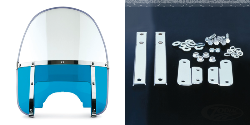 Beaded H-Duty round top/notched blue (DE)