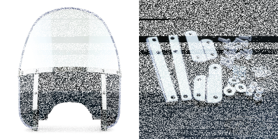 Beaded H-Duty round top/notched black (DE)