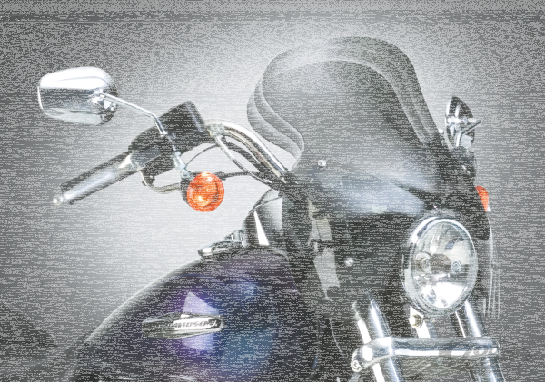 Wave QR (Stinger) windshield kit FXDC (DE)
