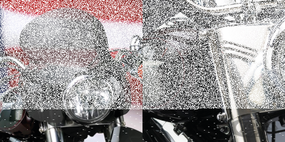 Wave QR (Stinger) windshield kit FLST (DE)