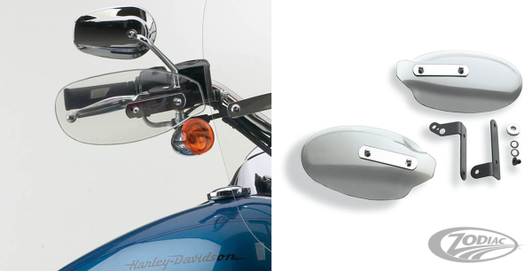 Nat.Cycle Hand deflector clear h/b turns (DE)