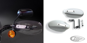 Nat.Cycle Hand deflector clear Sportster