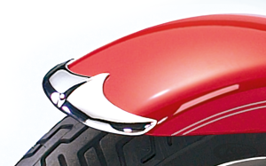 Nat.Cycle Chrome fendertip FLSTF Front (DE)