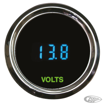 Round Digital Voltmeter