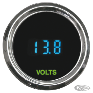 Round Digital Voltmeter