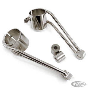 Vintage polish inox 39mm lightbracketset (DE)