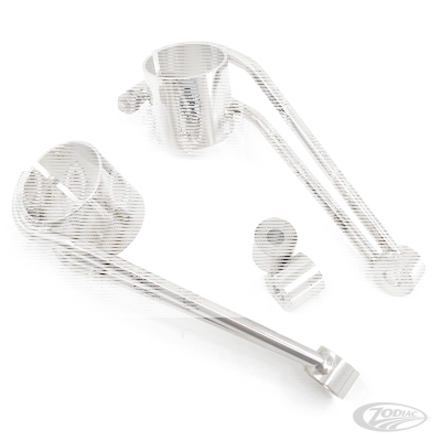 Vintage polish inox 39mm lightbracketset (DE)