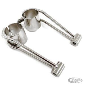 Vintage polish inox 41mm lightbracketset (DE)