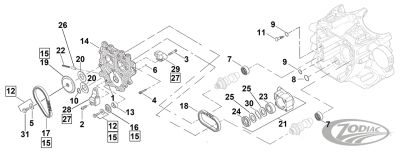 Daytona Secondary Cam Chain TC06-17 (DE)